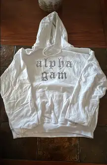 Alpha Gamma Delta Sweatshirt black sequin