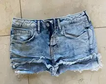 Forever 21  Distressed Jean Shorts Sz 27 Super Cute