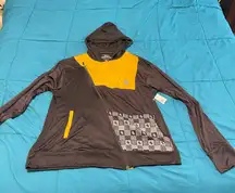 Womens Harry Potter hufflepuff zip sweater 3X