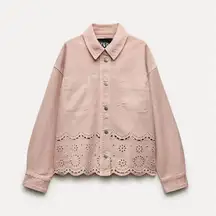 Pink Denim ZARA Jacket