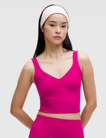 Lululemon Align Tank Top *Light Support, A/B Cup Ripened Raspberry Size 14