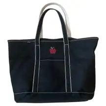 Land's End Boat Tote Bag Canvas Classic Heavy Duty Huge XL Extra Large Teacher