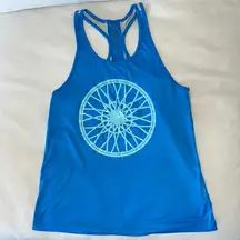 Soulcycle Blue Racerback Tank Top Size Medium