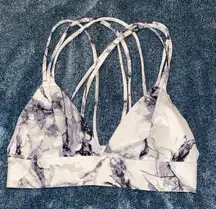 PINK Victoria's Secret Marble Strappy Bralette