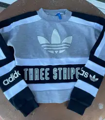 three stripes sweatshirt