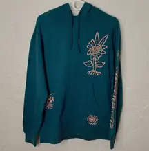 Garden Teal Hoodie