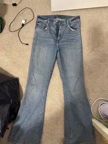 Abercrombie and Fitch flared jean