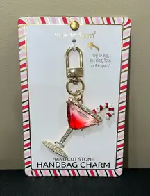 True To Form | Whimsical Candy Cane Martini Bag Charm