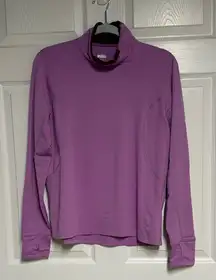 Nike Purple Turtleneck Long Sleeve