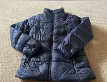 Patagonia  Down Puffer Coat In Navy Size XS Bin 179