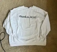 Ariana Grande Thank U, Next Sweatshirt