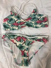 Roxy Patterned Bikini Set