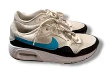 Nike Air Max SC Sneakers Women's 8 Sail Black Blue Running Cushion Retro Style