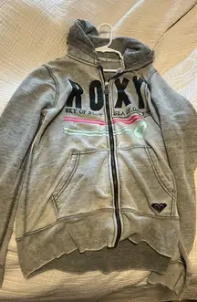 Original Women’s 2010’s  ‘ Sky Of Blue/ Sea Of Green’ Hoodie Zipper