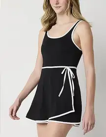 Arizona Size XX-Large Sleeveless Midi Active Tennis Dress With Built In Shorts.