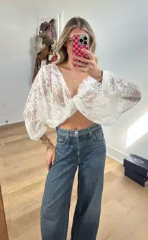 Amazon lace blouse top 