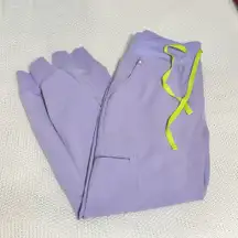 FIGS Jogger Scrub Pants Lavender Dew