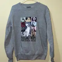 Womens Like New Taylor Swift The Eras Tour Crew Neck Sweater
