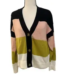 Loft | multi color knit cardigan