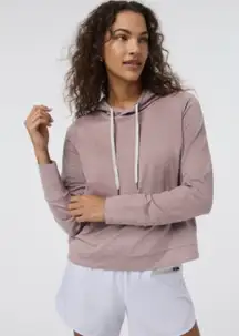 VUORI HALO ESSENTIAL HOODIE  in zion rose sz small