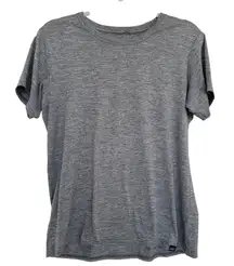 Patagonia Women's Feather Grey Capilene Cool Daily Short Sleeve Shirt,Size L,EUC