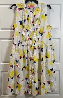 Kate Spade Lemon Zest print dress Large