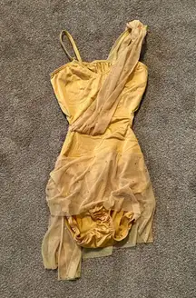 Gold Dance Costume