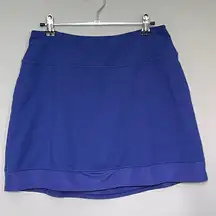 DSG indigo athletic skort with hidden pocket- size Medium