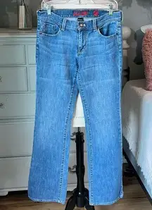 East Side Flare Jeans New York and Co Womens 6 Tall