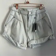 NWT One Teaspoon Brando Street Walkers Shorts Shorties High Waist 28