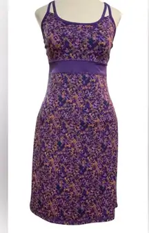 GAIAM Purple and Orange Women's yoga dress