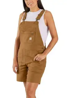 NWT Carhartt Rugged Flex Relaxed Fit Canvas Shortall Women XXL 20