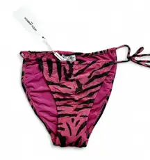 Dolce & Gabbana | Pink Zebra String Bikini Bottoms 🐆