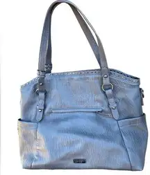 Like New Jessica Simpson Gray Large Satchel