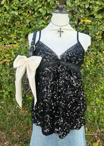 ✨Y2k sequins top