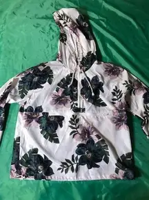 Thread & Supply Women’s Lightweight Windbreaker Floral Print Size M