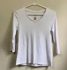 St. John’s Bay Women’s 3/4 length sleeve top Size Small