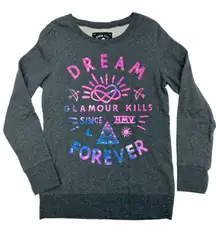 Glamour Kills Dream Forever Long Sleeve Crew (L)