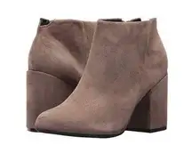 Suede booties