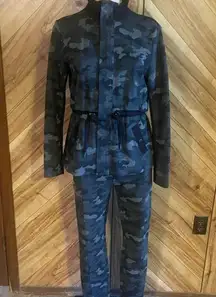 CAbi ATC Black And Gray Small Leggings And Jacket Set