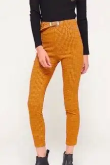 Urban Outfitters Neve High Waisted Rockabilly Pinup MicroPlaid Cigarette…