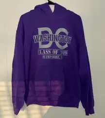 Purple DC Washington Hoodie