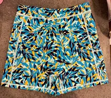 Aerie OFFLINE XL Hugger Printed Active Shorts Leaf Print Skort