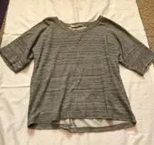 Short Sleeve Knit Sweater