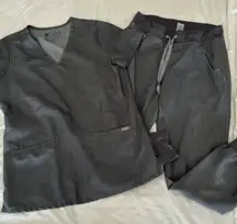 Grey Scrubs Set FIGS