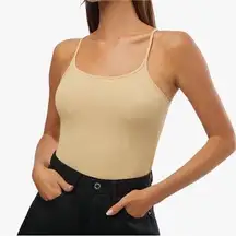 WeWoreWhat Scoop Ribbed Tank Top