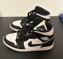 Nike Panda Mid Air Jordan 1