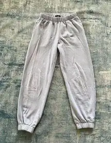 Brandy Melville Baby Blue Rosa Sweatpants Joggers One Size / Small