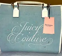 FINAL SALE NWT Juicy Beach Couture Tote Denim