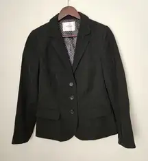 L.K. Bennett Blazer Black Classic Tailored Suit Jacket Business Casual Neutral